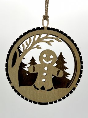 Juleornament Pepperkake