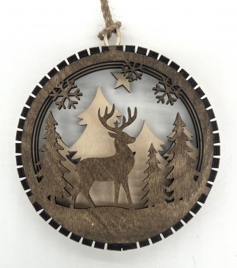 Juleornament Skogen