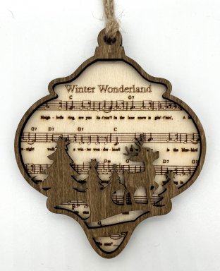 Ornament Winter Wonderland Lys