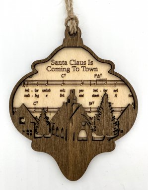 Ornament Santa Claus Lys