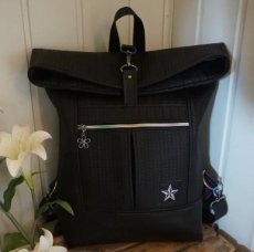 Range Ryggsekk svart/ Rainbow