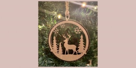 Juleornament Skogsdyr 3