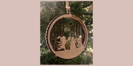 Juleornament Snølek