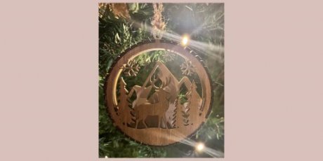 Juleornament Fjelldyr