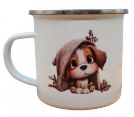 Emaljekopp "Hund" Emaljekopp "Hund"