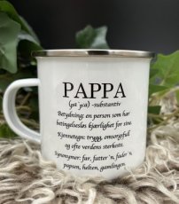 Emaljekopp "pappa"