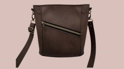 Hverdagsveske - Brun / Antikk Bronse