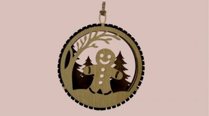 Juleornament Pepperkake