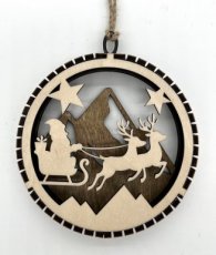 Juleornament Slede
