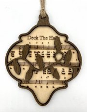 Ornament Deck The Halls Lys