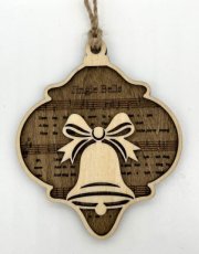 Ornament Jingle Bells Mørk