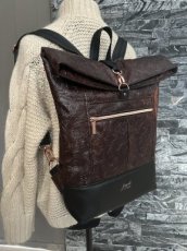 Range Ryggsekk Brunpreget / Rosegull