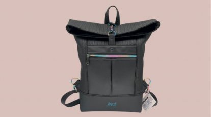 Range Ryggsekk Svart Flettet